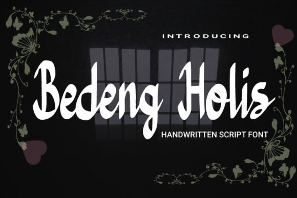 Bedeng Holis: A Modern Font for a Polished Brand Look