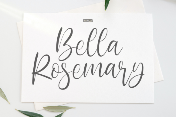 Bella Rosemary: A Timeless Handwritten Font for Branding