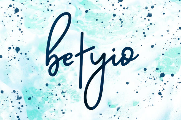 Betyio: A Handwritten Font That Elevates Brand Identity
