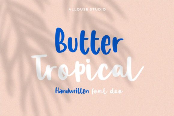 Butter Tropical Font for Branding That Feels Warm and Inviting