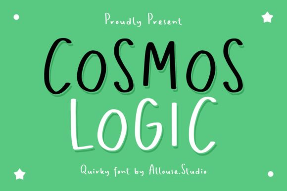 Cosmos Logic: A Quirky Font for Creative Branding