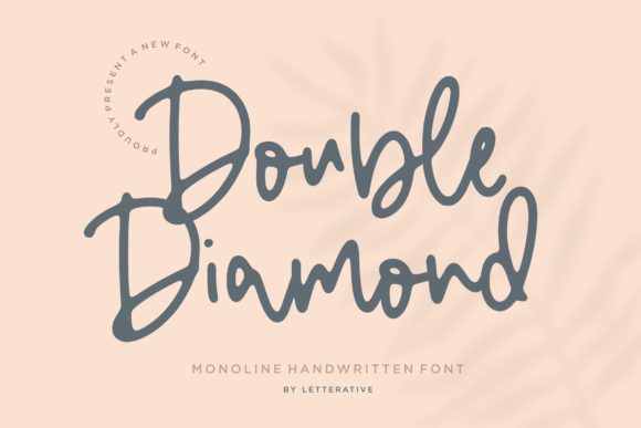 Double Diamond Font for Eye-Catching Branding