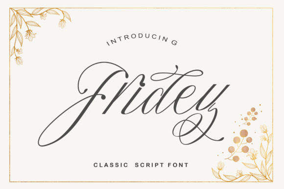 Fridey: A Handwritten Font That Elevates Branding