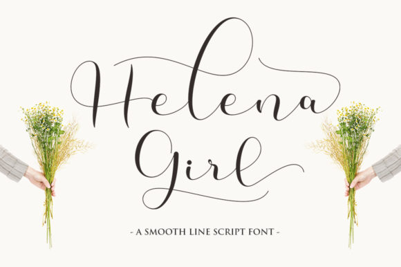 Helena Girl: A Script Font for Modern Web Design