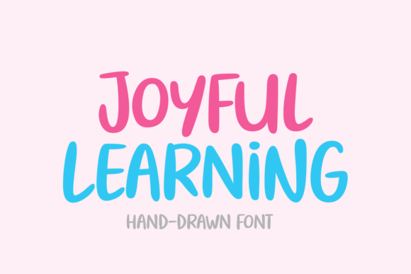 Joyful Learning Font for Web Design