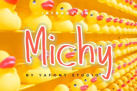 Michy: A Handwritten Font for Creative Projects