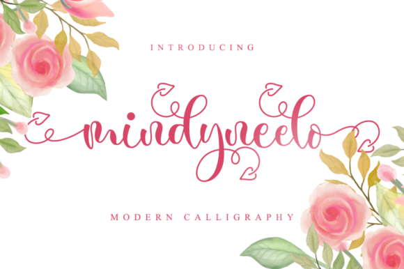 Mindyneelo: A Handwritten Font for Editorial Design