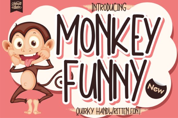 Monkey Funny Font for Web Design