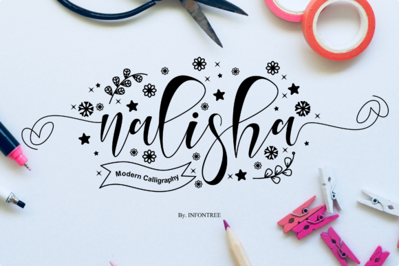 Nalisha Handwritten Font for Web Design