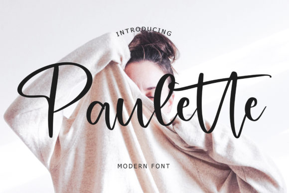 Paulette Script Font Review for Branding Projects