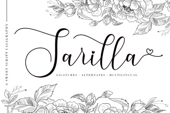 Sarilla Font for Elegant Branding Projects