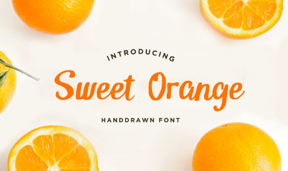Sweet Orange Font for Business Branding