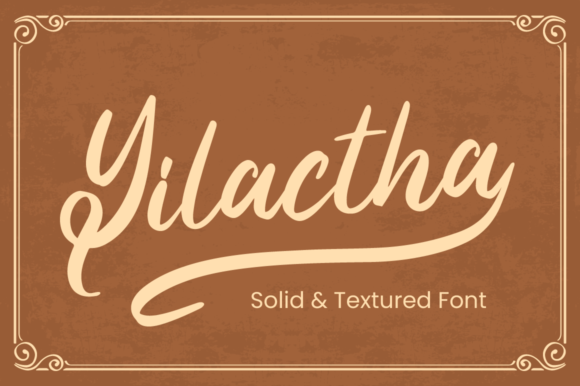 Yilactha: A Vintage Script Font for Handmade Creations